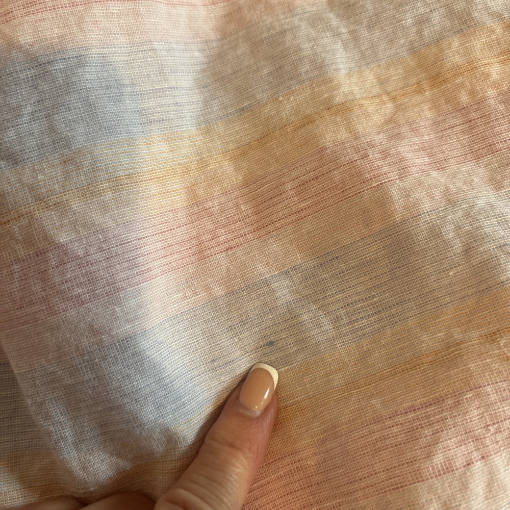 Tommy‎ Bahama Barbados Breeze Linen Shirt Men XL Pastel Flip Cuff Stretch - Picture 16 of 16